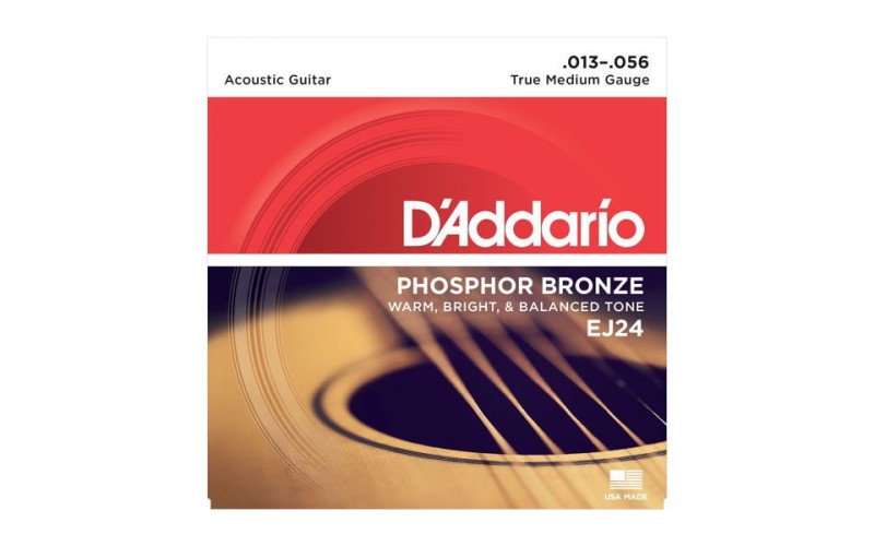 D'ADDARIO EJ24 - струны для акустической гитары, 13-56