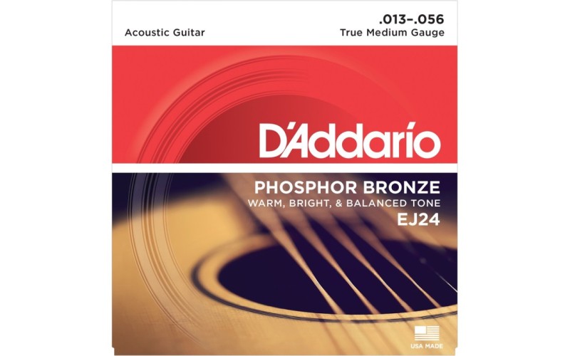 D'ADDARIO EJ24 - струны для акустической гитары, 13-56