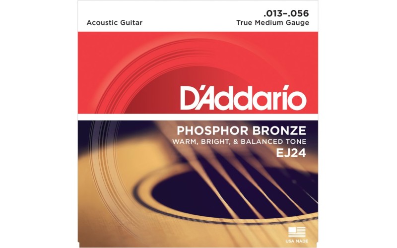 D'ADDARIO EJ24 - струны для акустической гитары, 13-56