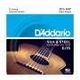 D'ADDARIO EJ35 стр. для 12- стр. гит., посеребренные сталь/шелк, 11-47