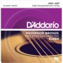 D'ADDARIO EJ38H дополнительные 6стр. для 12-струнной гитары, 10-27