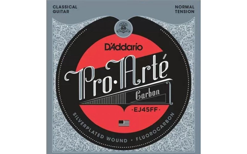 D'ADDARIO EJ45FF струны для классической гитары, карбон, Normal Tension