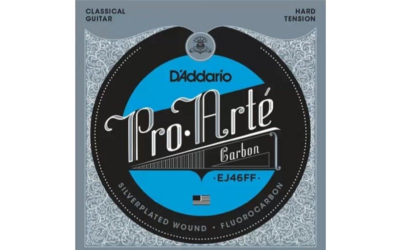 D'ADDARIO EJ46FF струны для классической гитары, карбон, Hard Tension