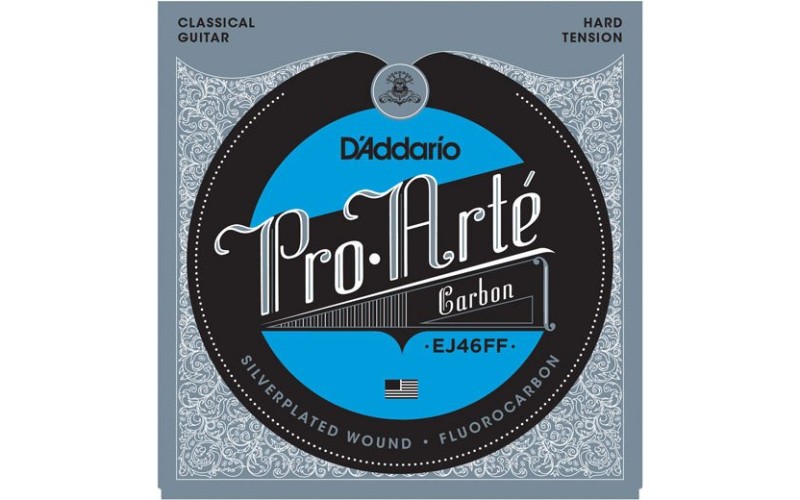 D'ADDARIO EJ46FF струны для классической гитары, карбон, Hard Tension