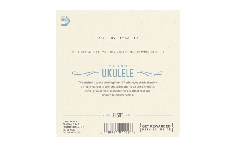 D'ADDARIO EJ53T - Струны для укулеле