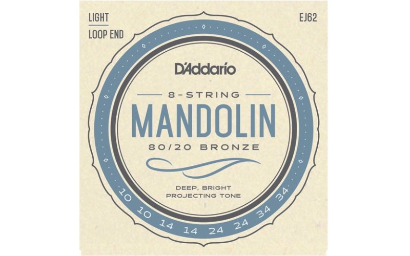 D'ADDARIO EJ62 - струны для мандолины