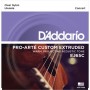 D'ADDARIO EJ65C струны для укулеле концерт Pro-Arte, чистый нейлон