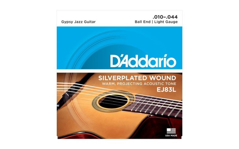 D'ADDARIO EJ83L струны для акустической гитары типа Selmer (Gypsy guitar)