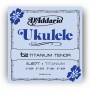 D'ADDARIO EJ87T струны для укулеле Tenor, серия Titanium