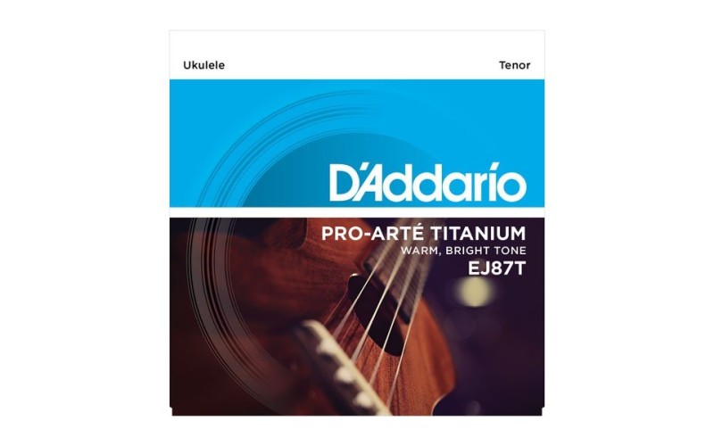 D'ADDARIO EJ87T струны для укулеле Tenor, серия Titanium
