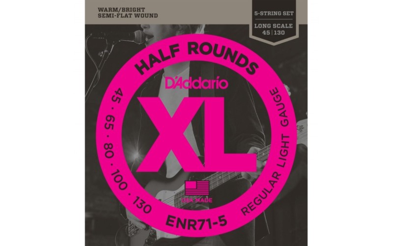 D'ADDARIO ENR71-5 - струны для 5-ти струнной бас-гитары