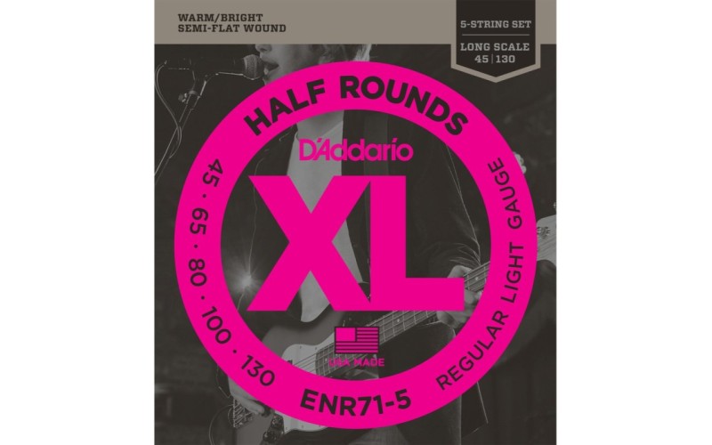 D'ADDARIO ENR71-5 - струны для 5-ти струнной бас-гитары
