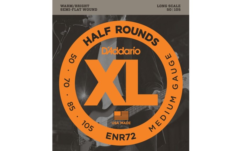D'ADDARIO ENR72 - струны для бас-гитары, 50-105