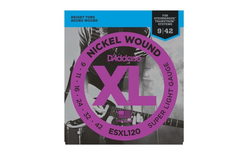 D'ADDARIO ESXL120 - струны для электрогитары, 9-42