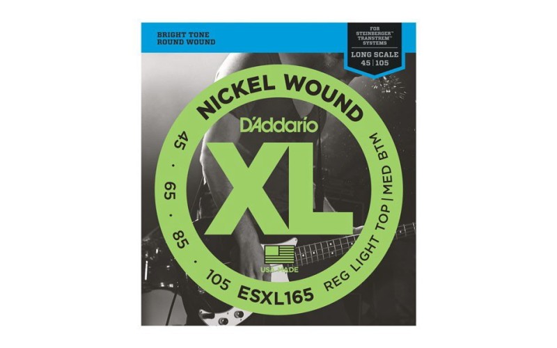 D'ADDARIO ESXL165 - струны для бас-гитары, Steinberger, 45-105
