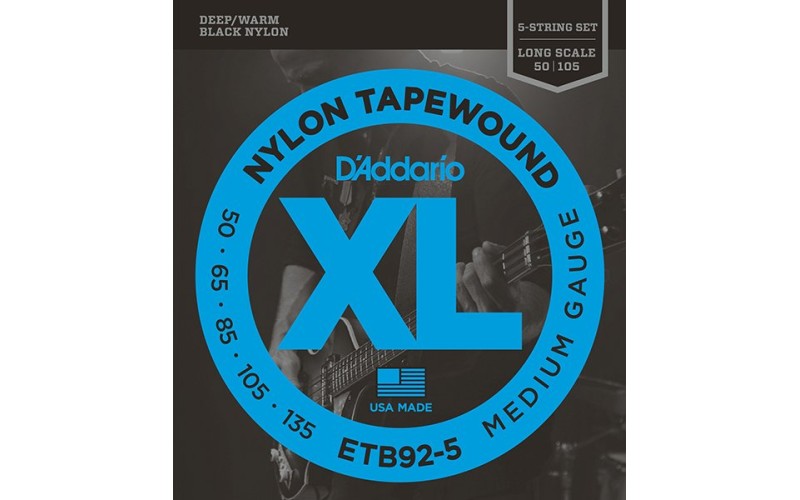 D'ADDARIO ETB92-5 - струны для 5 струнной бас-гитары
