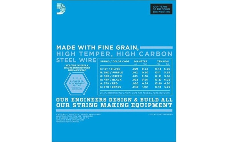 D'ADDARIO EXL120BT струны для электрогитары