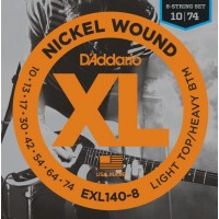 D'ADDARIO EXL140-8 комплект струн для электрогитары