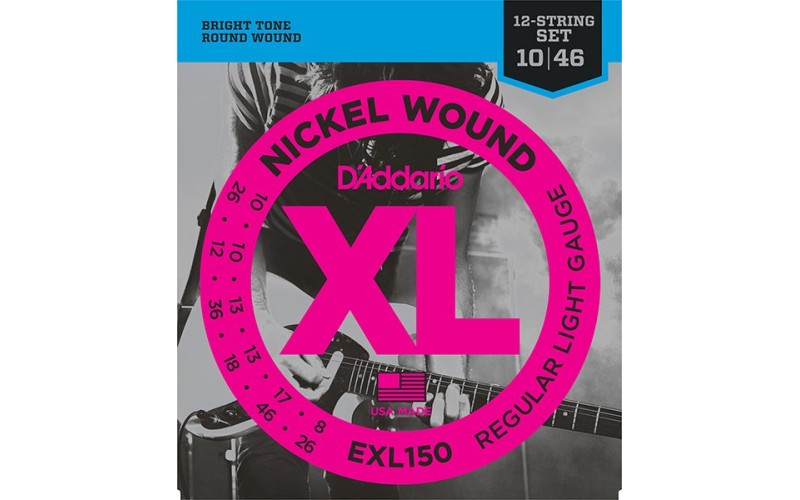 D'ADDARIO EXL150  - струны для 12 струнной электрогитары