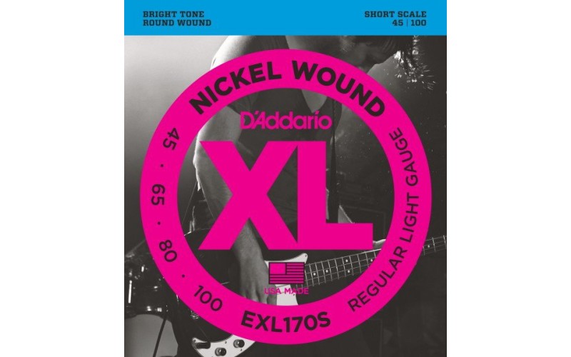 D'ADDARIO EXL170S - струны для бас-гитары, 45-100