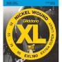 D'Addario EXL180 Nickel Wound Комплект струн для бас-гитары, Extra Super Light, 35-95