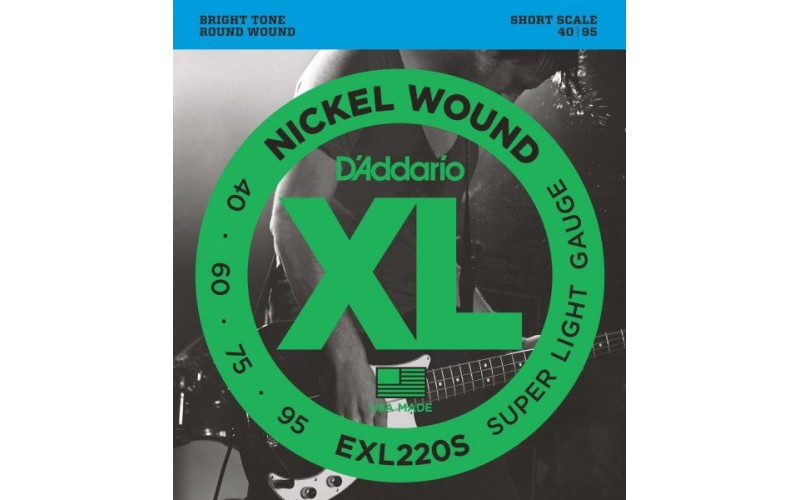 D'ADDARIO EXL220S струны для бас-гитары