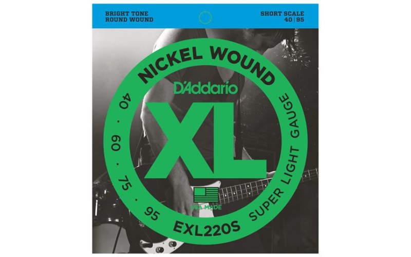 D'ADDARIO EXL220S струны для бас-гитары