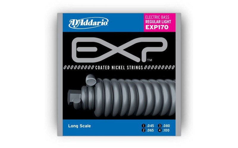 D'ADDARIO EXP170 - струны для бас-гитары, 45-100