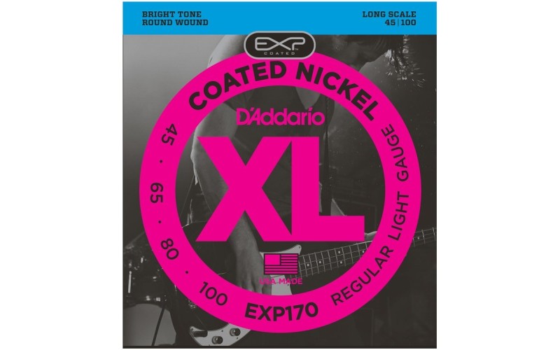 D'ADDARIO EXP170 - струны для бас-гитары, 45-100