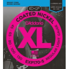 D'ADDARIO EXP170-5 - струны для 5-струнной бас-гитары, 45-130