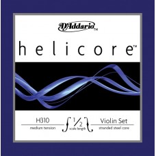 D'Addario H310-1/2M Helicore Комплект струн для скрипки размером 1/2, среднее натяжение