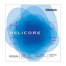 D'ADDARIO H310 3/4M helicore - струны для скрипки 3/4, medium