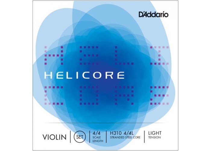 D'Addario H310W-4/4L Helicore Комплект струн для скрипки размером 4/4, слабое натяжение