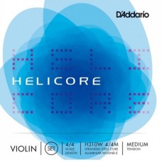 D'ADDARIO H310W 4/4M helicore струны скрипичные 4/4 medium (w/Wound E)