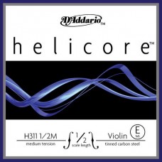 D'Addario H311-1/2M-B10 Helicore Отдельная струна Е/Ми для скрипки размером 1/2, ср. натяж, 10шт