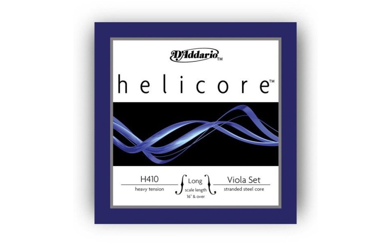D'ADDARIO H410 LH Helicore струны альтовые, Heavy, Long Scale