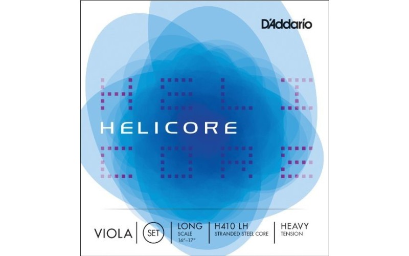 D'ADDARIO H410 LH Helicore струны альтовые, Heavy, Long Scale