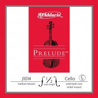 D'Addario J1014-1/2M Prelude Отдельная струна С/До для виолончели размером 1/2, среднее натяжение