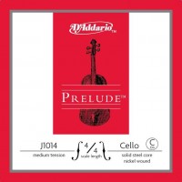 D'Addario J1014-4/4M Prelude Отдельная струна До/С для виолончели размером 4/4, среднее натяжение