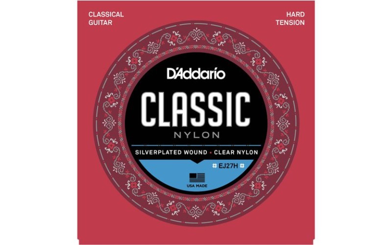D'Addario J27H04 Отдельная 4-ая струна для классической гитары, сильное натяжение