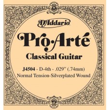 D'ADDARIO J4504 Струна одиночная для классической гитары