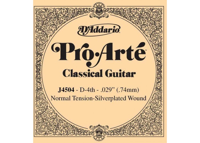 D'ADDARIO J4504 Струна одиночная для классической гитары