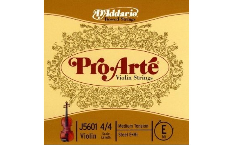 D'ADDARIO J5601 4/4M Pro-Arte - струна скрипичная E 4/4 medium