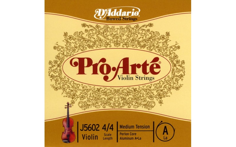 D'ADDARIO J5602 4/4 M Одиночная струна для скрипки