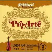 D'Addario J5604-4/4M-B10 Pro-Arte Отельная струна G/Соль для скрипки размером 4/4, ср. натяж, 10шт