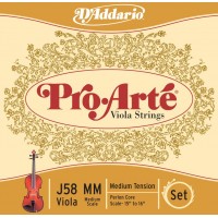 D'Addario J58-MM PROARTE Комплект струн для альта 