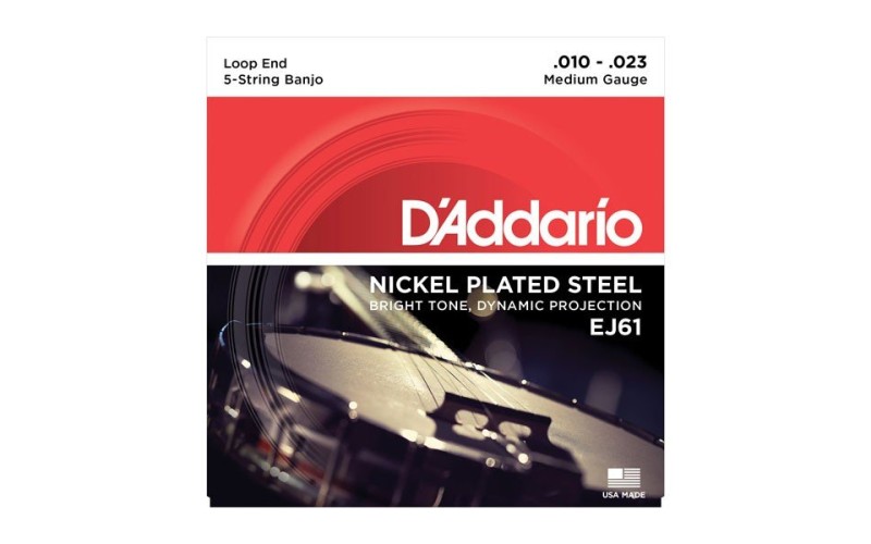 D'ADDARIO EJ61 струны для банджо 10-23