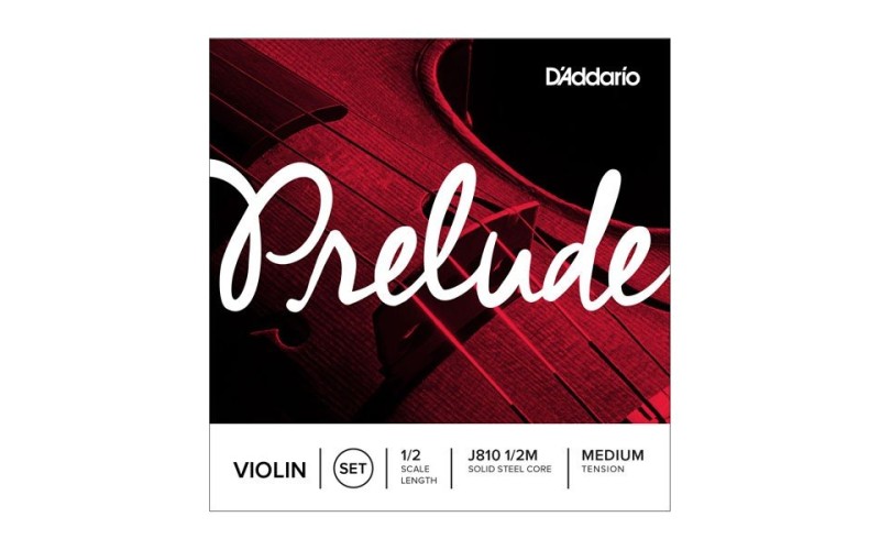 D'ADDARIO J810 1/2M prelude струны скрипичные 1/2 medium