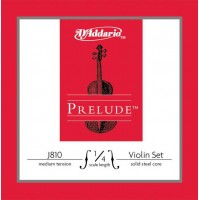 D'Addario J810-1/4M-B10 Prelude Струны для скрипки размером 1/4, среднее натяжение, 10 комплектов