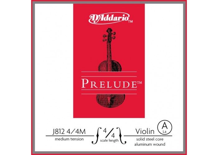 D'ADDARIO J812 4/4 M Одиночная струна для скрипки